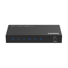 MicroConnect 4K60Hz HDMI Splitter 1x2 - Superior Quality Video Distribution | MC-HDMISPLITTER0102-4K